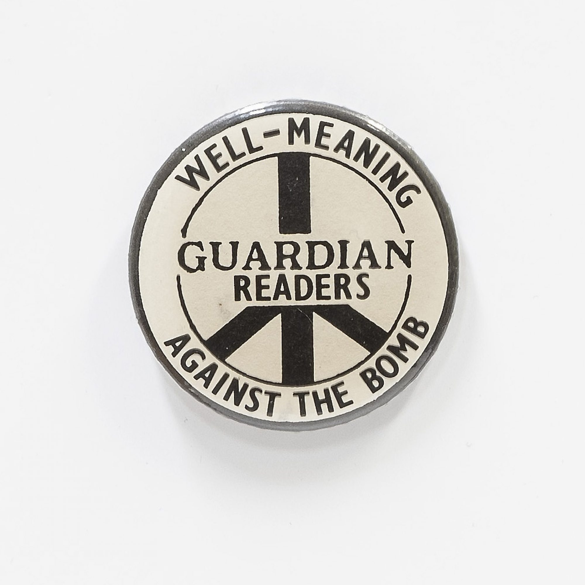 Well-Meaning Guardian Readers Against The Bomb badge